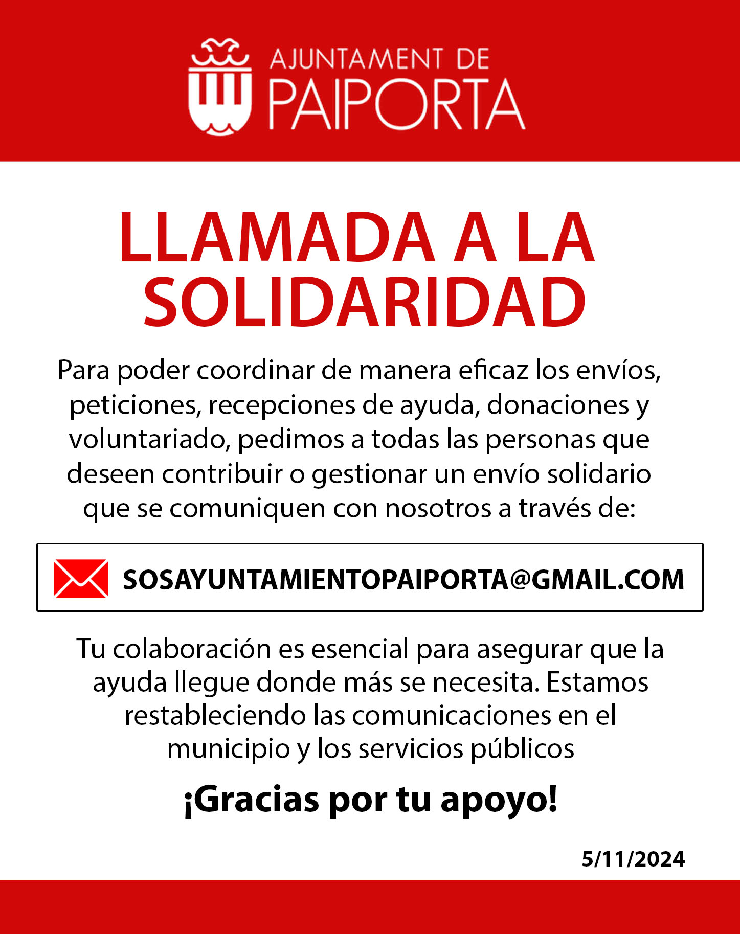 Paiporta: Solidaridad y voluntariado