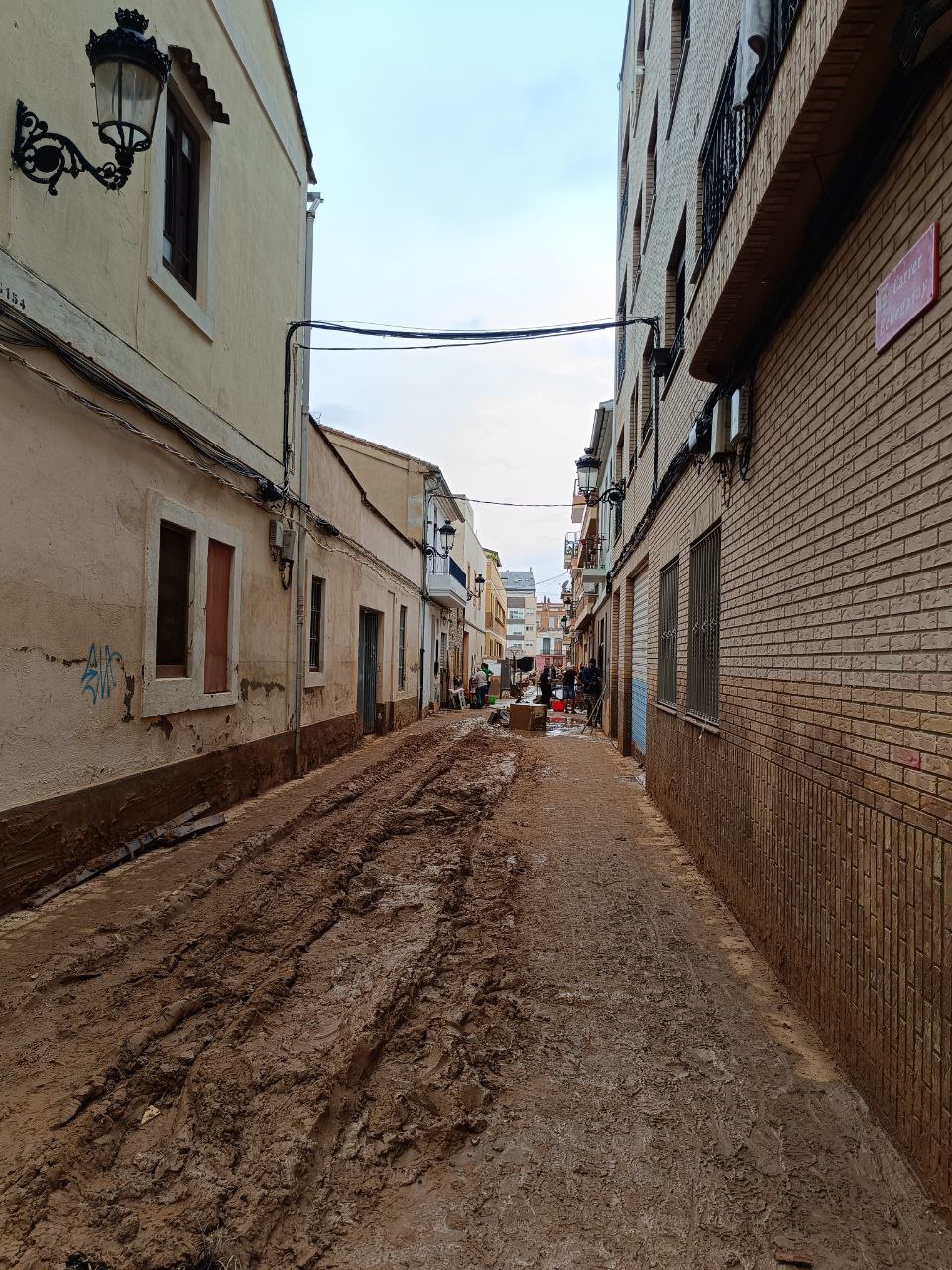 Situación del Carrer Echegaray (Domingo 03/11/2024)