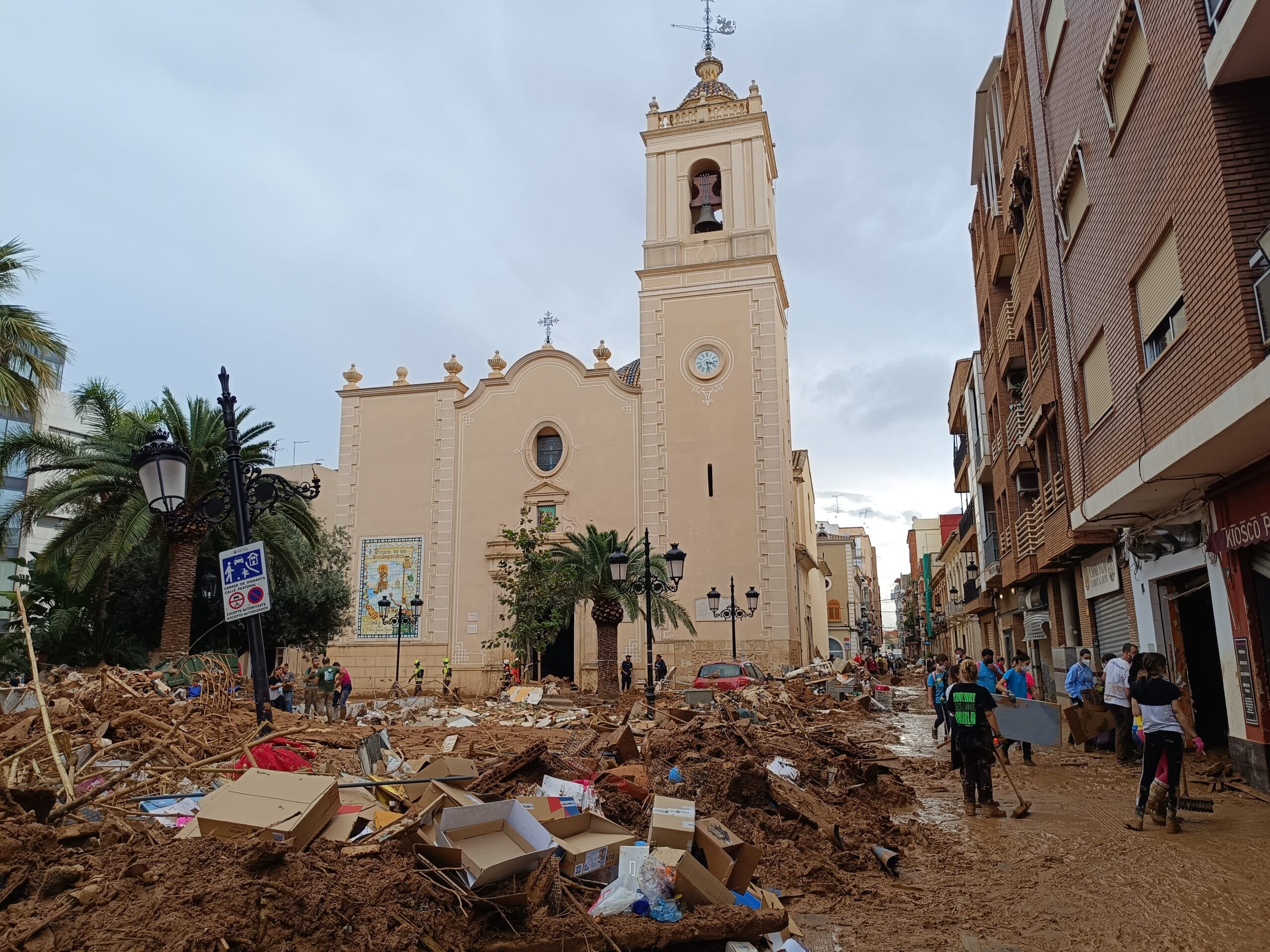 Situación del Carrer Església (Domingo 03/11/2024)